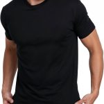 Mens T Shirt - Short Sve Crew Neck Soft Fitted Tees S - 4XL Fresh Classic Tshirts