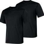 Men's Cool Dri Performance T-Shirt, Moisture-Wicking Short Sve Tee, 40+ UPF Protection, 2 Or 5 Pack