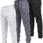 3 Pack Mens Joggers Mens Athletic Sweatpants with Pockets for Men, Small - 3X