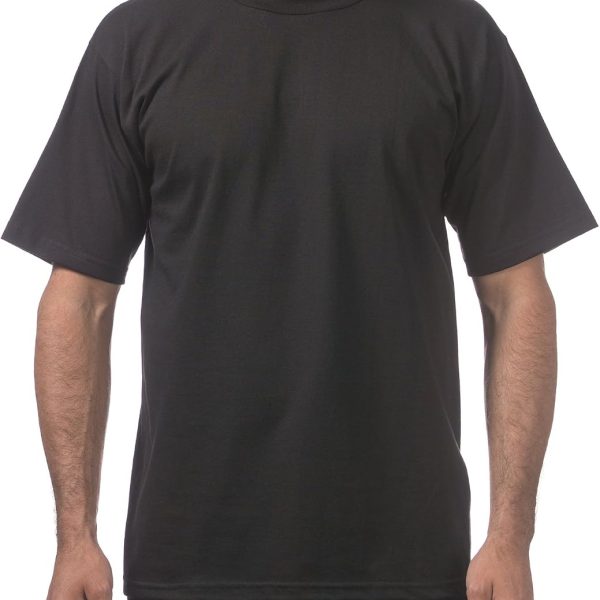 Men's Heavyweight Cotton Short Sleeve Crew Neck T-Shirt